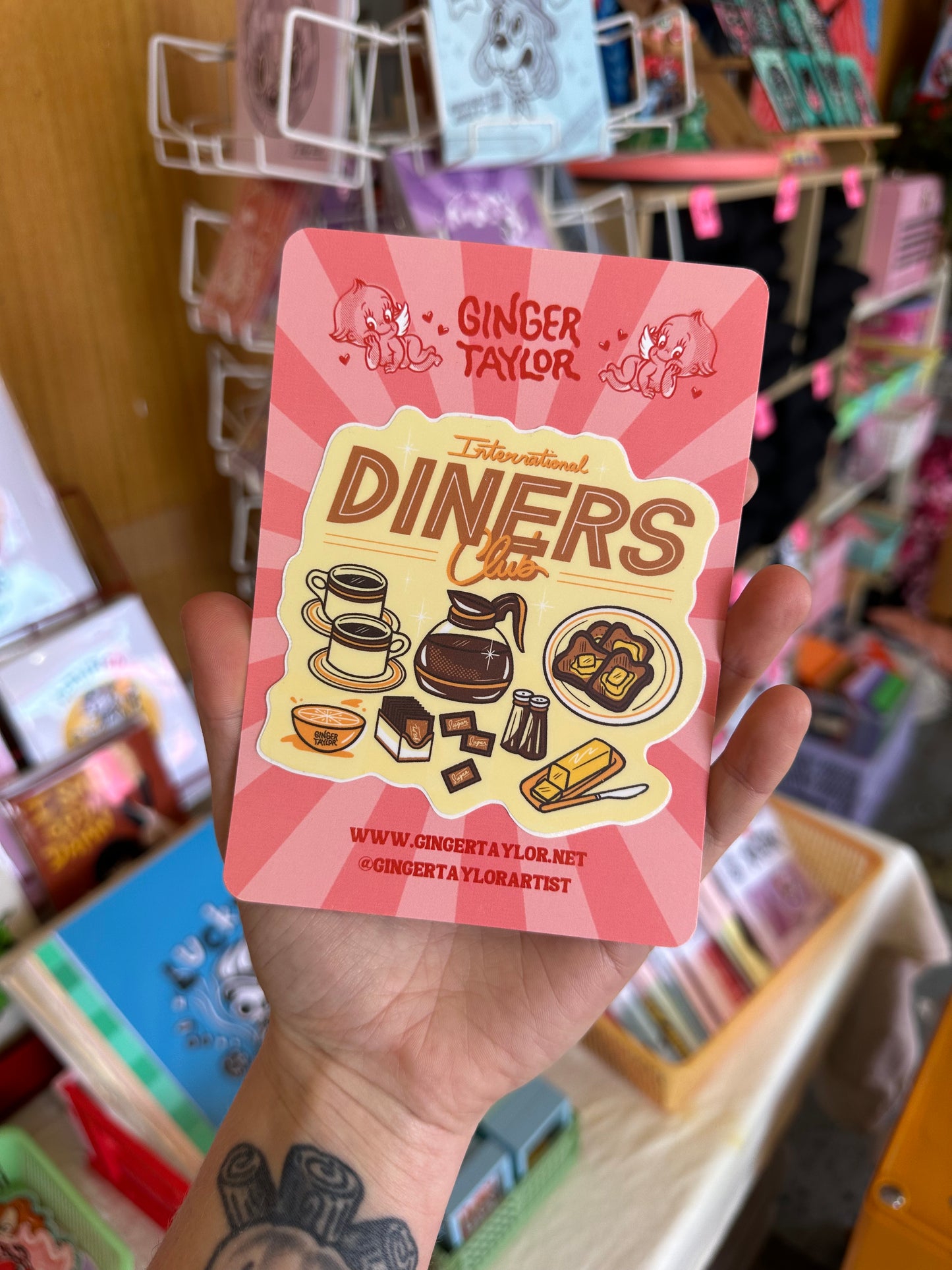 DINERS CLUB - STICKER