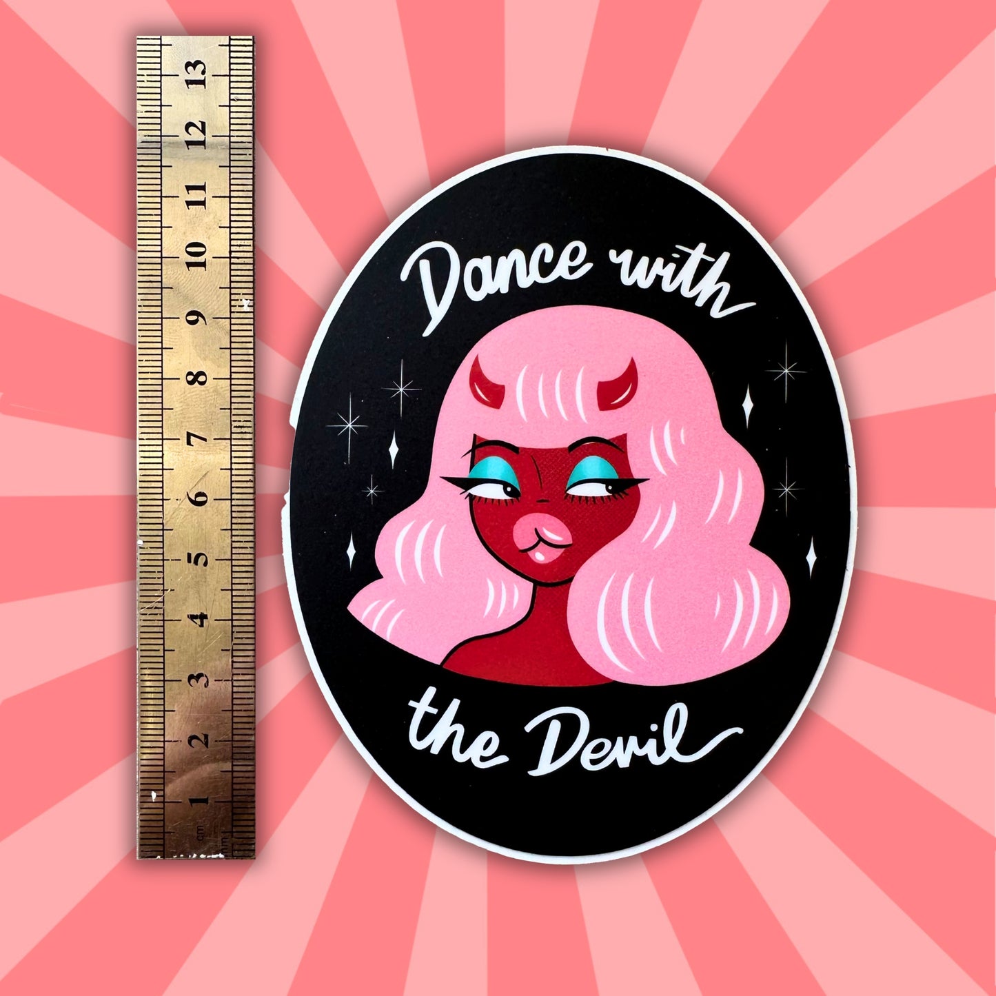 Dance With The Devil - Sticker