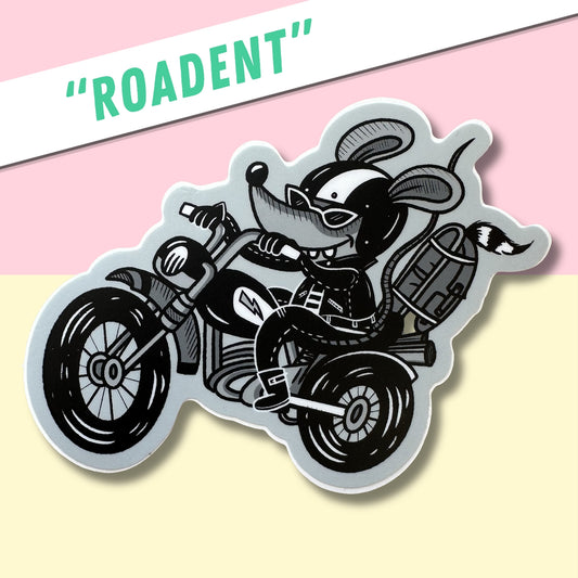 ROADENT - STICKER