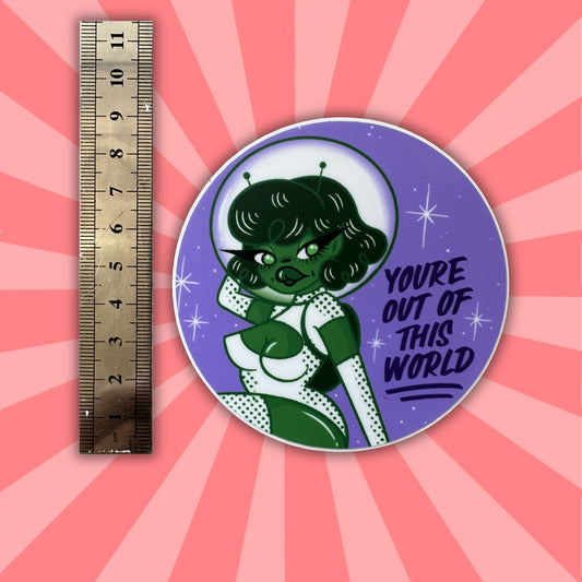 Out Of This World - Sticker