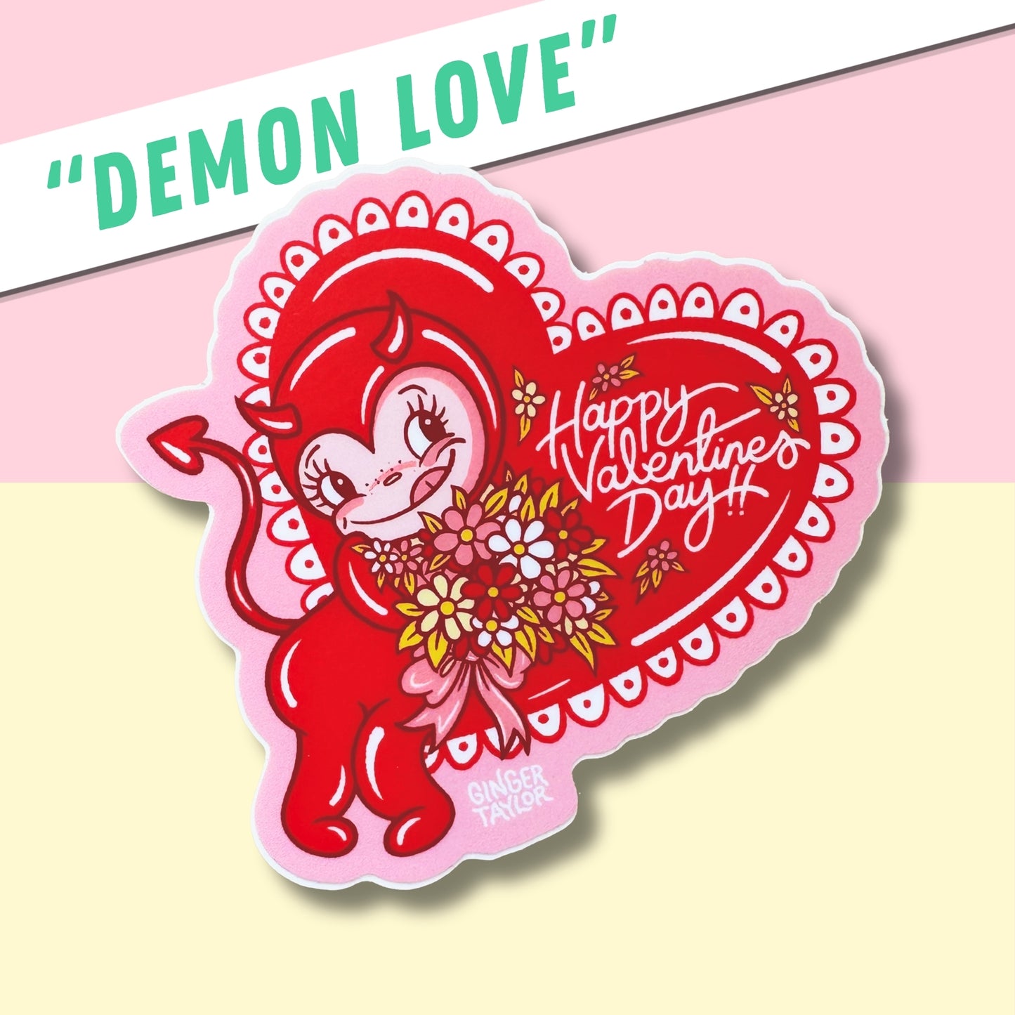 DEMON LOVE - STICKER