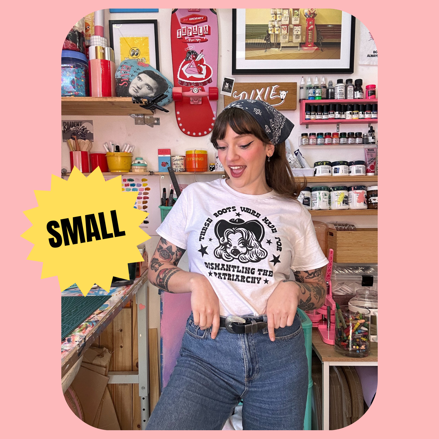 YEEHAW THE PATRIARCHY - TEE