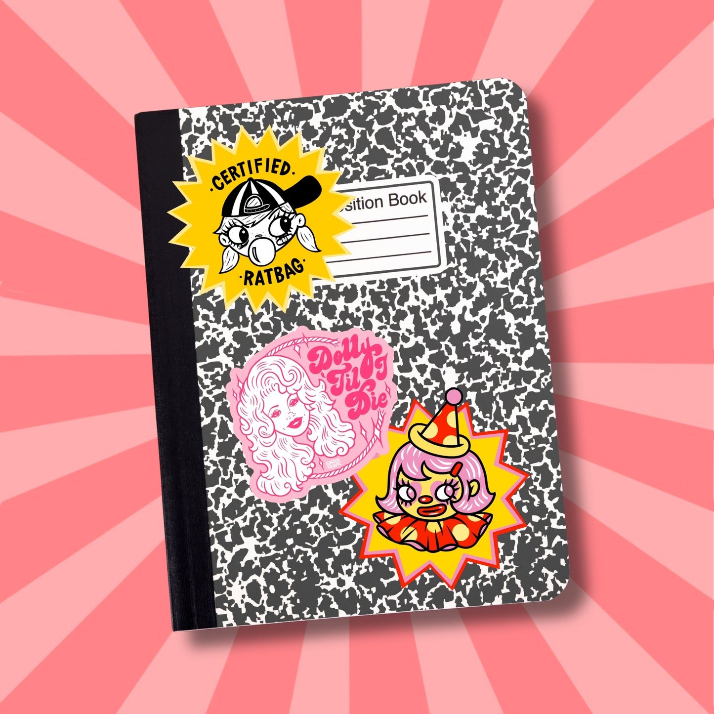 DOLLY 'TIL I DIE - STICKER