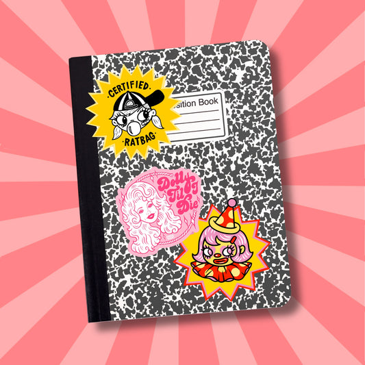 DOLLY 'TIL I DIE - STICKER