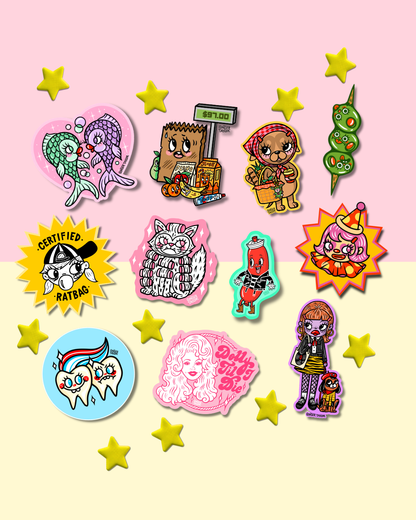 "SHOW TIME" - STICKER