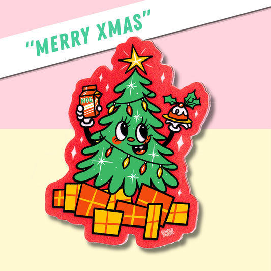 MERRY XMAS - STICKER