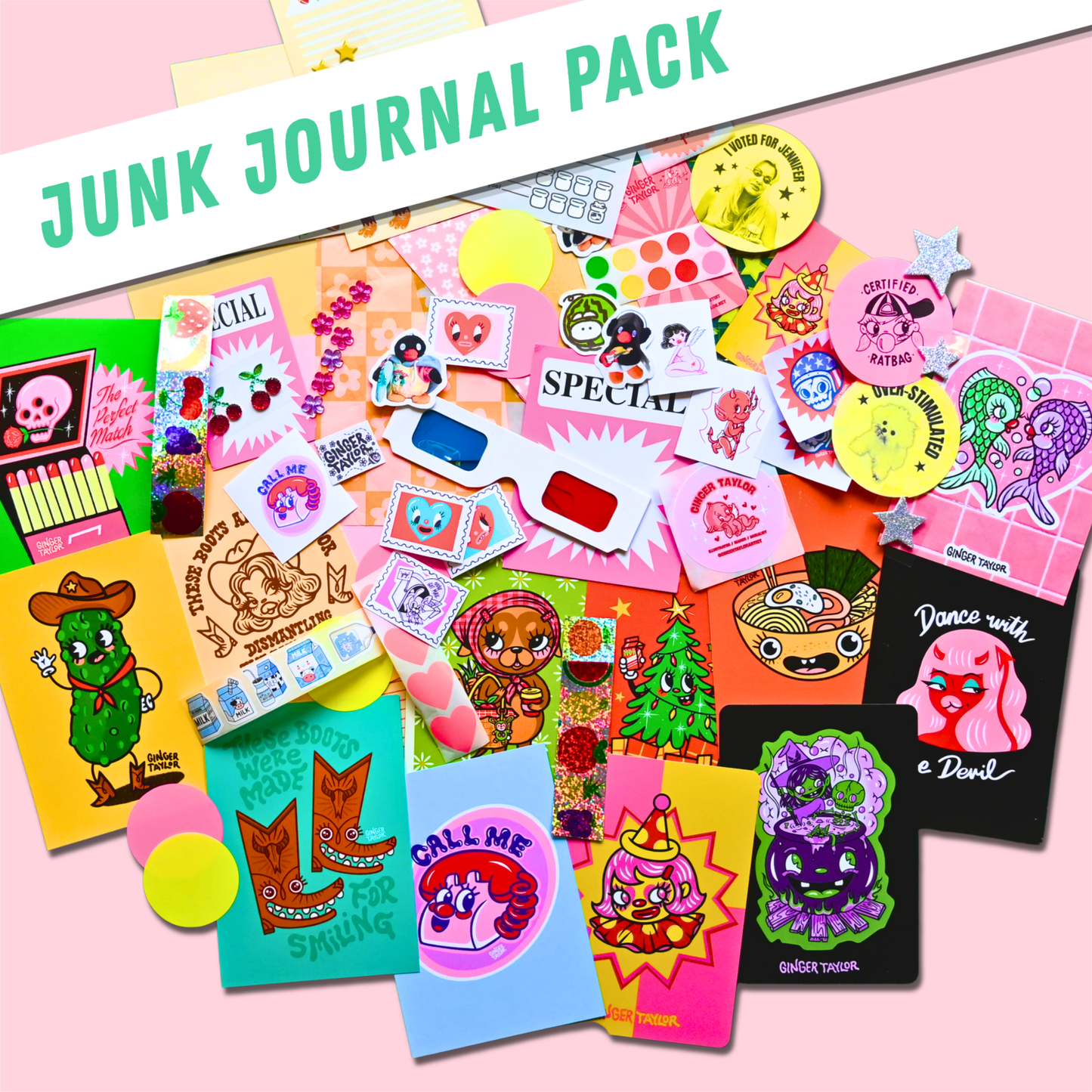 JUNK JOURNAL PACK
