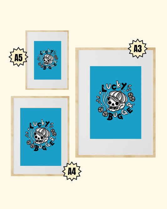 Lucky Bugger - Print
