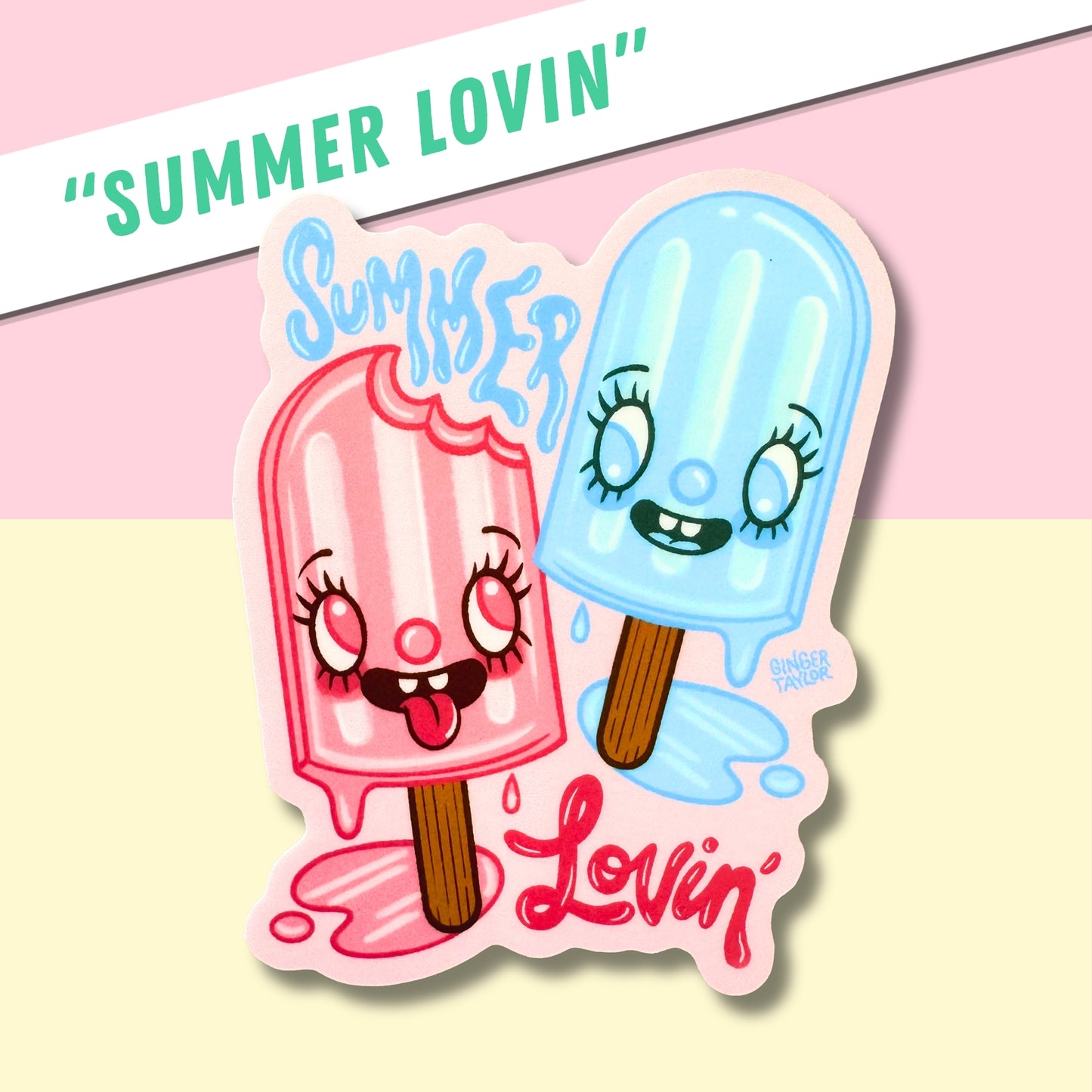 SUMMER LOVIN' - STICKER
