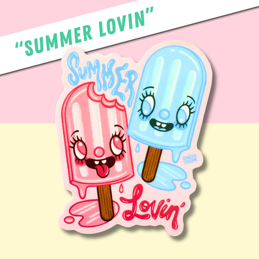 SUMMER LOVIN' - STICKER