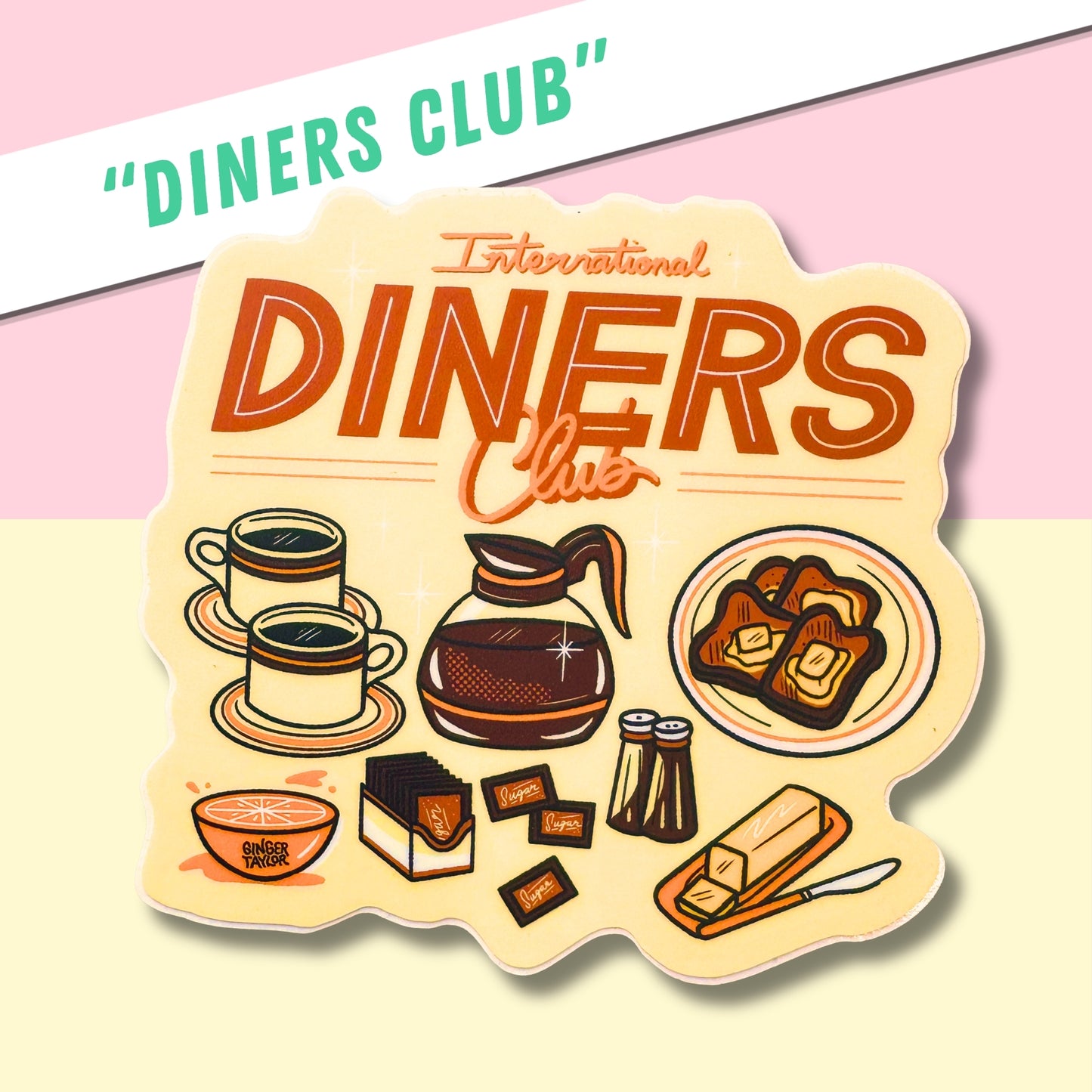 DINERS CLUB - STICKER