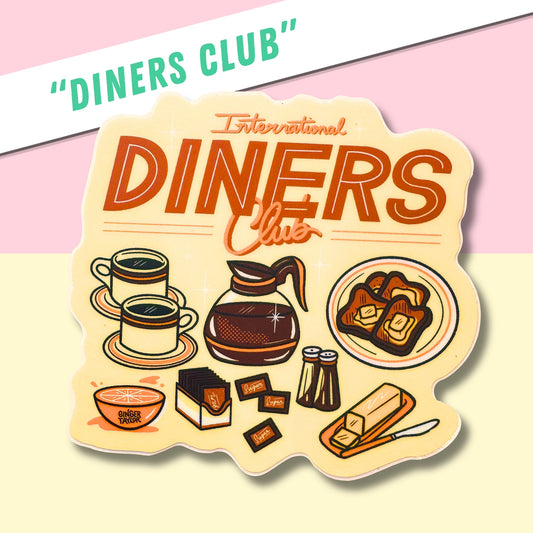 DINERS CLUB - STICKER