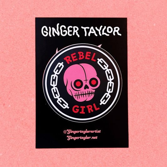 Rebel Girl - Sticker