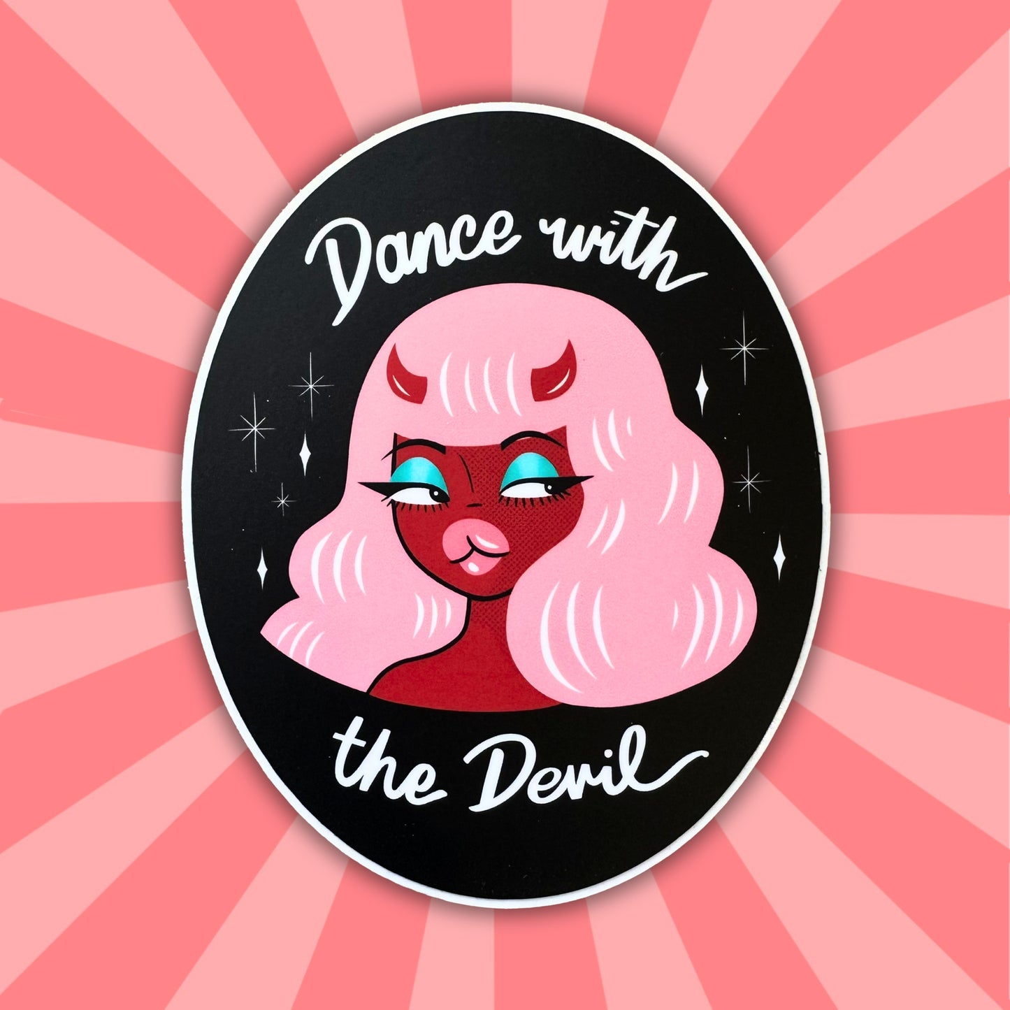 Dance With The Devil - Sticker