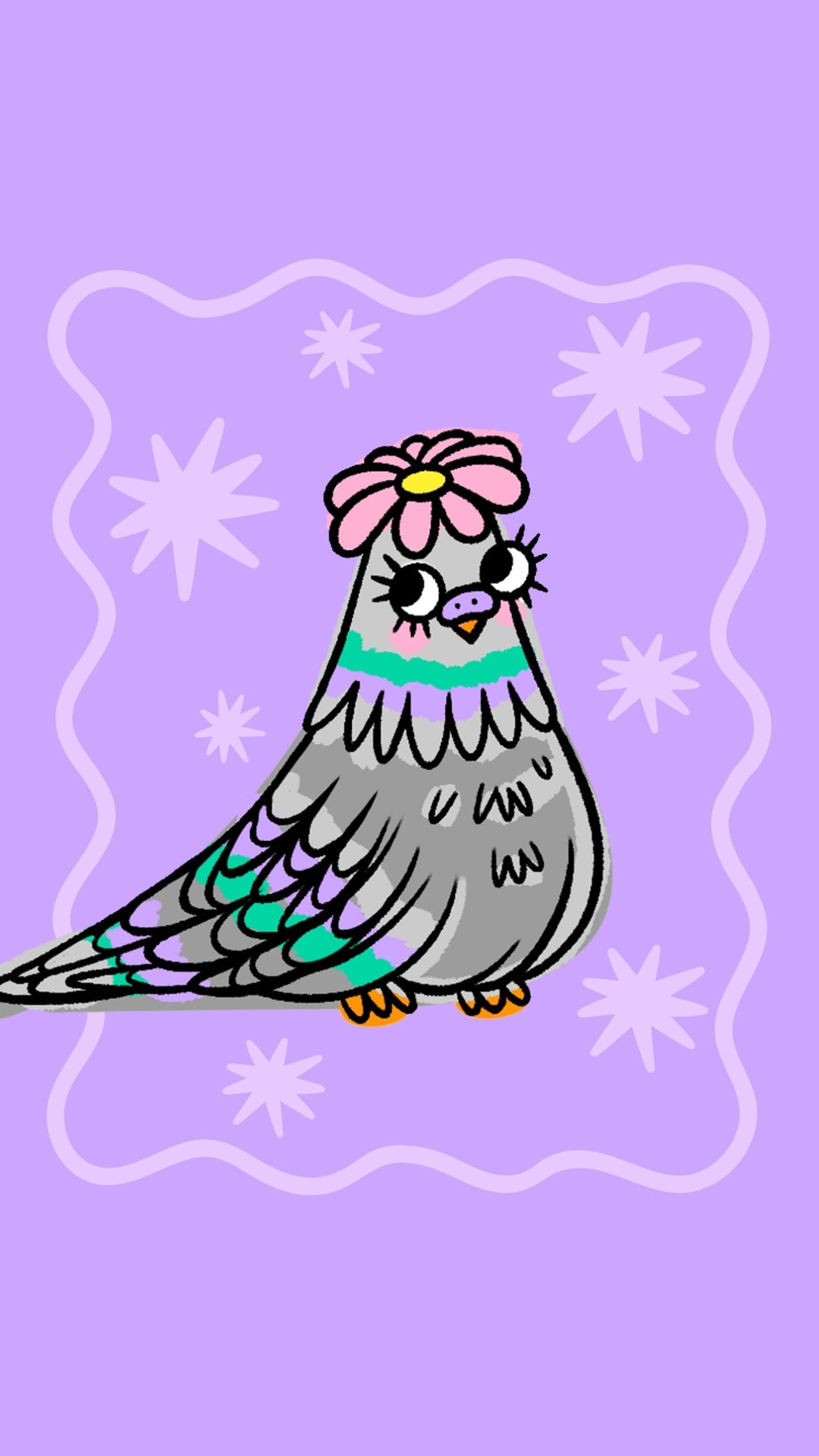 PIGEON PHONE BACKGROUNDS *FREE*