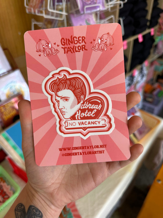 HEARTBREAK HOTEL - STICKER