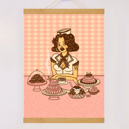 Diner Days - Print