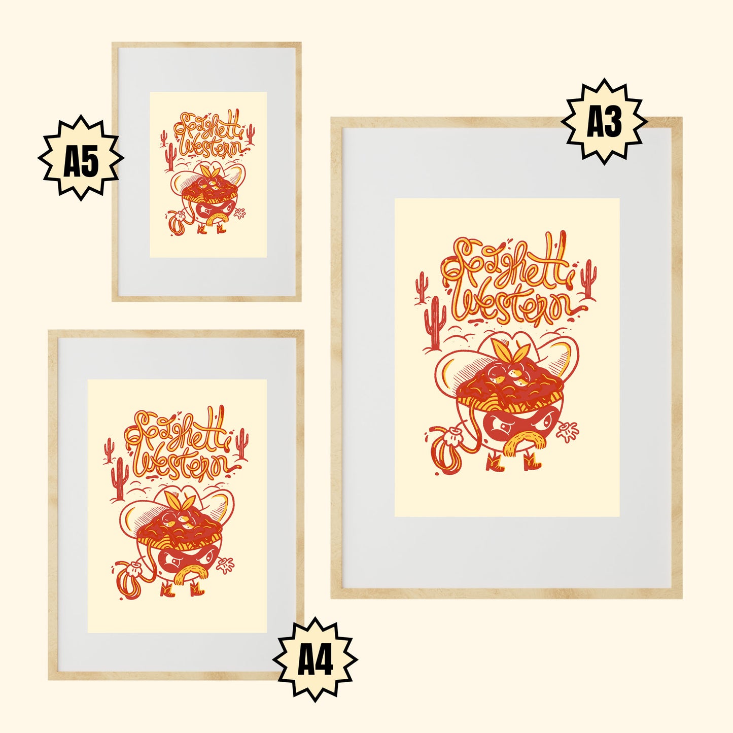 Spaghetti Western - Print
