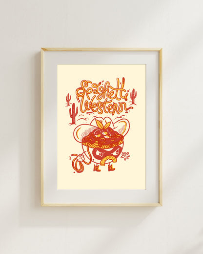 Spaghetti Western - Print