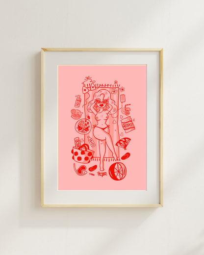 Sunny Bunny - Print