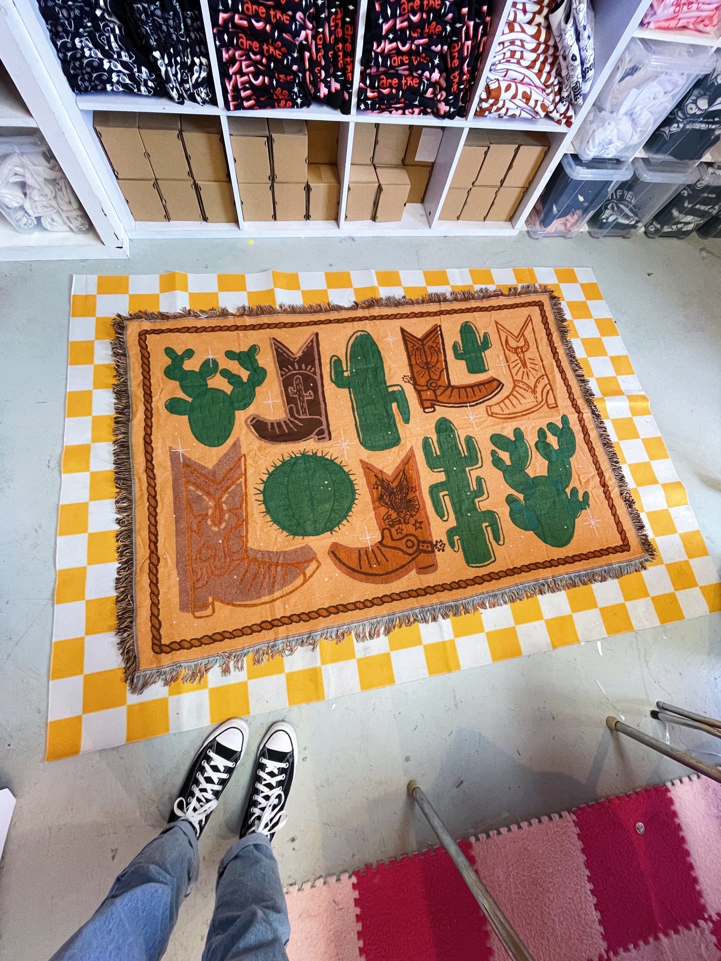 Ranch Sauce - Woven Blanket/wall tapestry